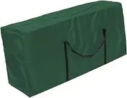 1pc Oxford Waterproof Garden Patio Cushion Cover Storage Bag 210d Soft Breathable Quick-dry