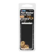 Zenith 3/16" M5 Solid Brass Flat Washer - 25 Pack