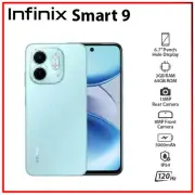 (New&Unlocked) Infinix Smart 9 3GB+64GB GREEN Dual SIM Android Cell Phone