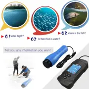 Depth Handheld Fish Finder Display Boat Ice Fishing Finder Sonar Portable Wired