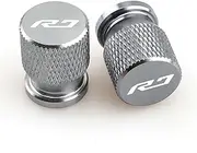 Compatible WithYZF R7 YZFR7 YZF-R7 CNC Aluminum Motorcycle Accessories Air Port Stem Cap 1 Pair Tyre Valve Cap Wheel Tire Valve Cap(Titanium)