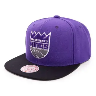 【Mitchell & Ness】NBA TEAM 2 TONE 2.0 Snapback NBA 經典平帽沿 國王 紫(Snapback 經典平帽沿 棒球帽)