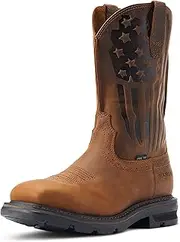 [ARIAT] Men's Sierra Shock Shield Patriot Steel Toe Work Boot