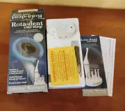 NEW rota-dent one step rechargeable electric TOOTHBRUSH