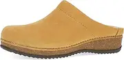 [dansko] Mariella Slip-on Mule Clog - Dual-Density Cork/EVA Midsole and Lightweight Rubber Outsole Provide Durable and Comfortable Ride on Patented Stapled Construction