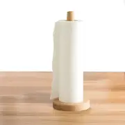 Wood Paper Towel Holder, Wooden Paper Towel Holder Countertop Standing Paper