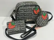 Juicy Couture Freshly Picked Crossbody Camera Bag / Combo Set 3
