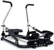 Multi-Function Rowing Machine,6 Level Adjustable Resistance 120Kg Max Weight Exercise Fitness Machine