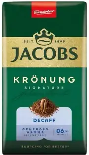 JACOBS KRONUNG DECAFF Decaffeinated Ground Coffee 250g / 8.8oz