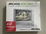 Archos 605 WiFi Silver 160 GB Digital Media MP3 WMA Player Brand New Collectible