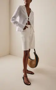 [Favorite Daughter] The Tied and True Cotton Top