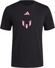 [adidas] Men's Soccer Messi X Miami Number 10 Tee - Show Your Support for Soccer Superstar Lionel Messi x Inter Miami