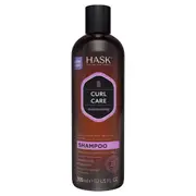 HASK Curl Care Moisturizing Shampoo 355ml - Coconut Oil, Argan Oil, Vitamin E and Curl Activating Complex