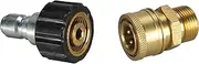 Briggs & Stratton 6191 High Pressure Hose Quick Connect Kit for Pressure Washers,Gold/Black