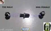 1 x SMA To TS9 Antenna Adapter Converter SMA Jack to TS9 Plug Straight USA