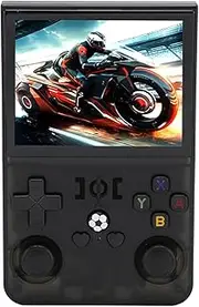 Haofy Double Video Game Console 3D 3D Power Tipset Game 60+ Emulate Admits The Portable Player for Material Entertainment for Absorption (64GB)