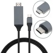 USB C to HDMI Cable USB Type C Male to HDMI Male 4K Cable For Macbook Chromebook