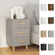 Bedside Tables Drawers Side Tables Nightstand Storage Cabinet Bedroom vidaXL