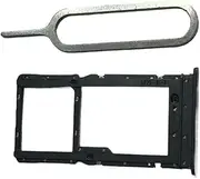 OEM SIM Card Tray SD Card Tray Holder solt+pin Compatible with Xiaomi Redmi 12 Parts Black