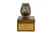 Bouvier des Flandres brown mailbox Art-Dog
