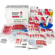 NEW St John Ambulance First Aid Kit WorkPlace Portable Wall Mount Box Cabinet
