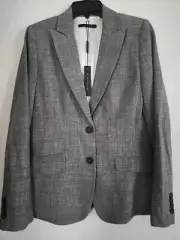 New Elie Tahari Kimberly Jacket Blazer New With Tags Black/white