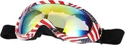SOLUSTRE Men's Ski Goggles High Definition Clarity Windproof Snowboard Goggles for Outdoor Sports