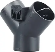 Duct Connector-Heavy Duty Vent Hose Connector, High Temperature Hose Adapter | Adjustable Valve Dryer Splitter, HVAC Installation Air Separator c