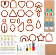 142 Pcs Polymer Clay Cutters, Clay Cutters Set, Multi Shapes Clay Polymer