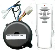 MR77A Replacement Ceiling Fan remote control set Hampton Bay Altura Model 68. ne