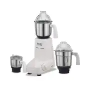 Preethi Eco Plus Mixer Grinder, White, 3 Jar