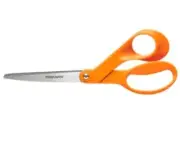 Fiskars RA-9451 Classic No 8 Bent Trimmers, Shears, Right Hand Scissors