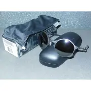New Oakley Tailend Sunglasses Titanium/Black Iridium Round Wires Tail End Metal