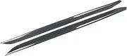 MagicKit Compatible for BMW 3 Series G20 Performance Side Skirt Extensions Lip Blade Carbon Look(Replace)