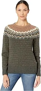Fjällräven Damen Övik Strickpullover, Grau, Standard-Größe