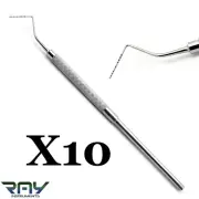10 Pcs Williams Probes Periodontal Color Coated Perio Probes Lab Set of 10 Kit