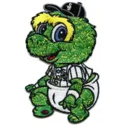 Arizona Diamondbacks Team Baby Mascot 'Baxter the Bobcat' Self-Adhesive Patch