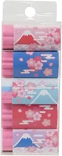 Eraser, Extrusion Eraser Set, Cherry Blossoms, New Entrance School, Funbox, Preparation, Stationery, Cute, Goods, Mail Order