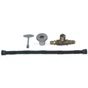 Natural Gas NG Non-Whistle Gas Connection Kit Fire Pit Firepit Fireplace