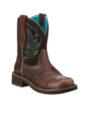 Ariat Ladies Fatbaby Heritage Dapper Western Boots 10016238 Size 6.5 US NIB