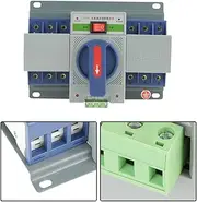Mini Intelligent Dual Power Automatic Transfer Switch Circuit Breaker Reliable Safe Energy Efficient Office Buildings