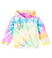 [Stella McCartney Kids] Stella McCartney Kids Tie-Dye cotton jersey hoodie Y 3 multicoloured