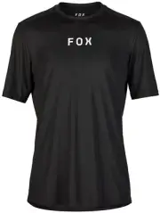 Fox Racing Ranger Moth Mens SS MTB Mountain Bike Jersey Black