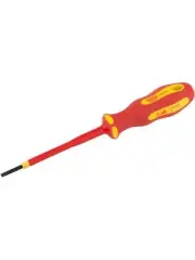 Draper Tools Ergo Plus VDE 2.5mm X 75 mm Plain Slot Screwdriver (64367)