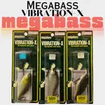 💥老練 路亞  MEGABASS VIBRATION-X 全新品 收藏出售 顫泳 硬餌 魚虎 鱸魚 捲仔 三間