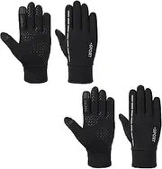 [EZONEDEAL] Touch Screen Gloves - Outdoor Thermal Gloves Wind & Waterproof Running Fishing Cycling ski Driving Gloves, Warm Winter Gloves Gifts for Men Women