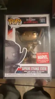 Funko Pop! Vinyl Marvel Collectors Corp Multiverse SUPREME STRANGE STATUE #1011