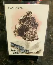 2020 Topps Allen & Ginter Digging Deep #DD-7 - Platinum Insert Card