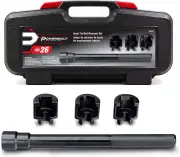Powerbuilt Inner Tie Rod Remover Tool for Ford, GM, Chrysler Rack, and Pinion -