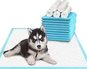 Deep Dear Pet Training and Puppy Pads 24"x24" (75 Count), Super Absorbent Pee Pads for Dogs, Leak-Proof Dog Potty Training Pads for Puppies, Cats, Rabbits, Disposable Pet Pads for Housetraining